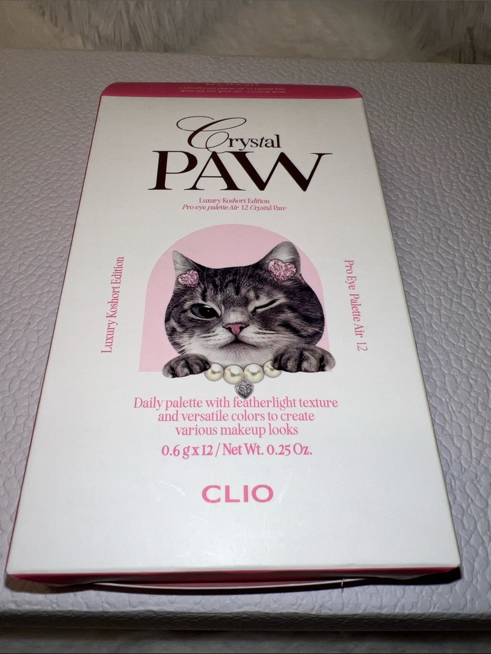 Clio Crystal Paw Edition Eyeshadow Palette